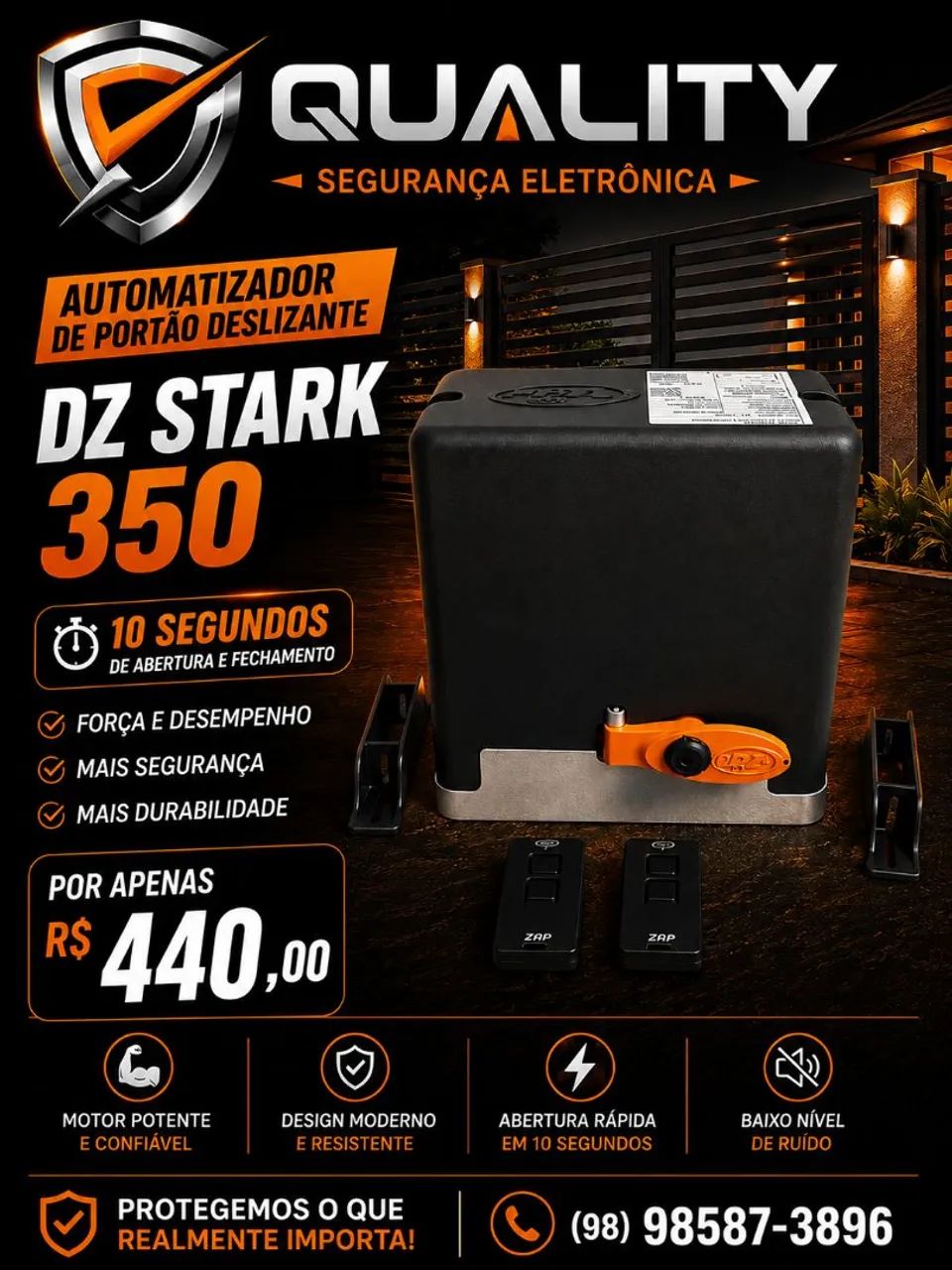 PROMOÇÃO IMPERDÍVEL EM MOTORES DE PORTÃO  - Foto 2
