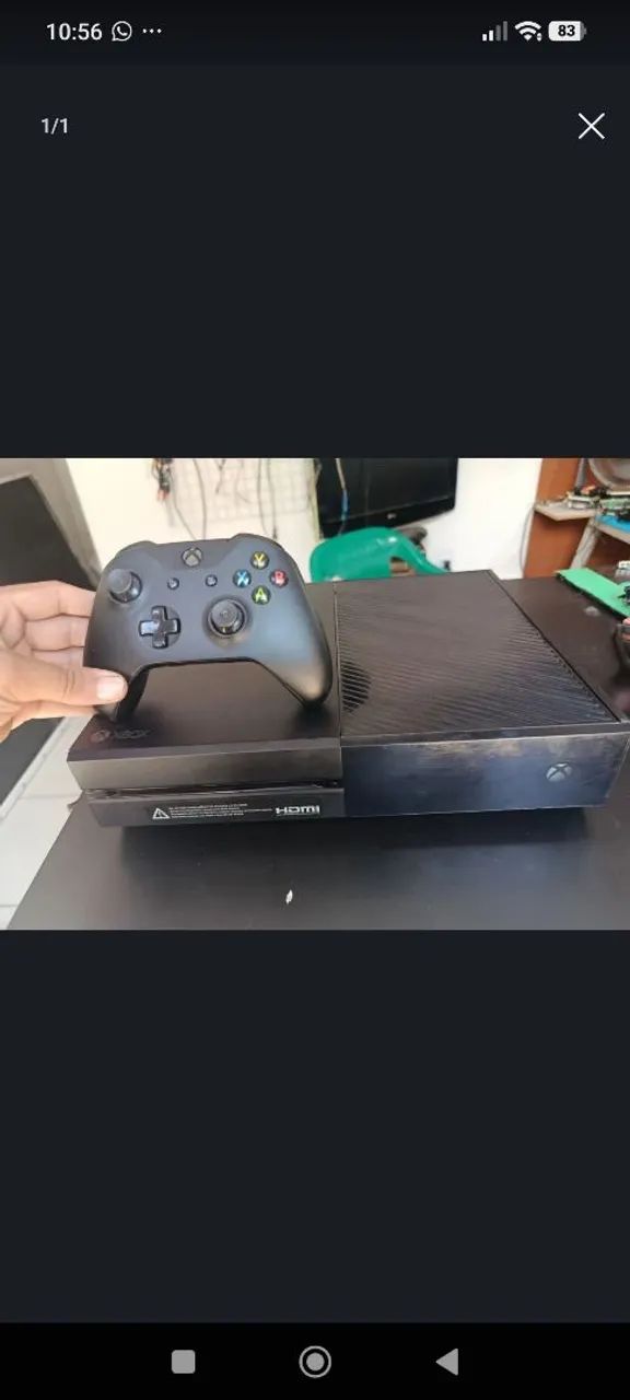 Xbox one FAT sem HD