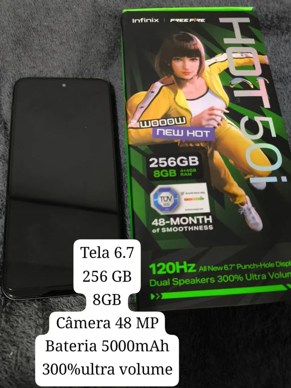 Smartphone infinix 256GB