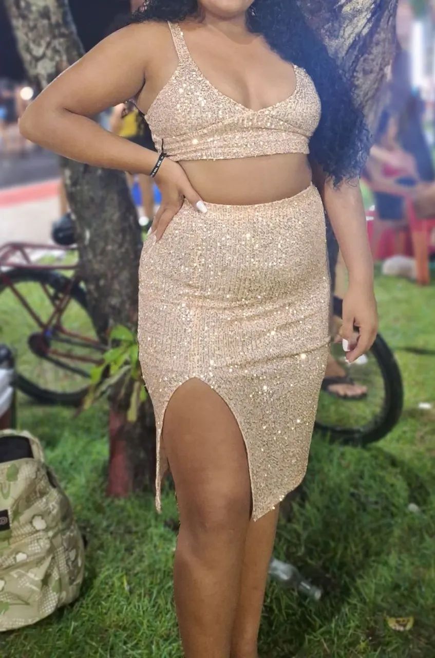 Conjunto saia e top