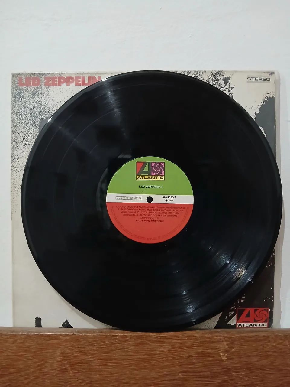 Disco de Vinil LED ZEPPELIN I (super conservado) - CDs, DVDs etc