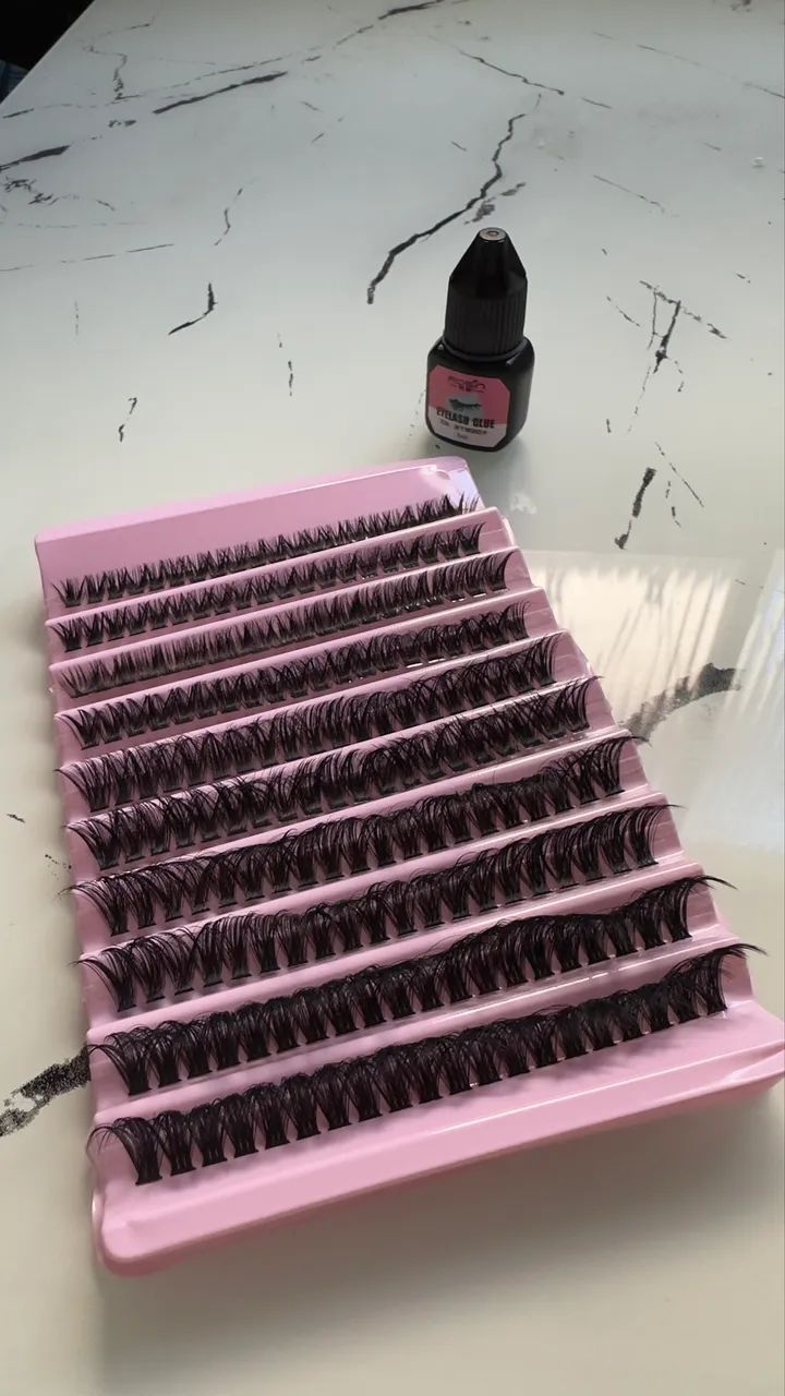 Kit extensão de cílios tufinho e cola  - Foto 3
