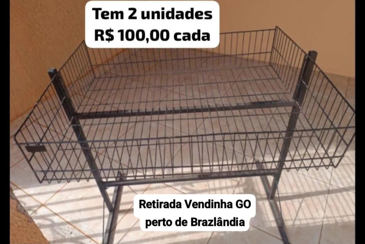 Araras, cestos, expositor, cabides - Foto 2