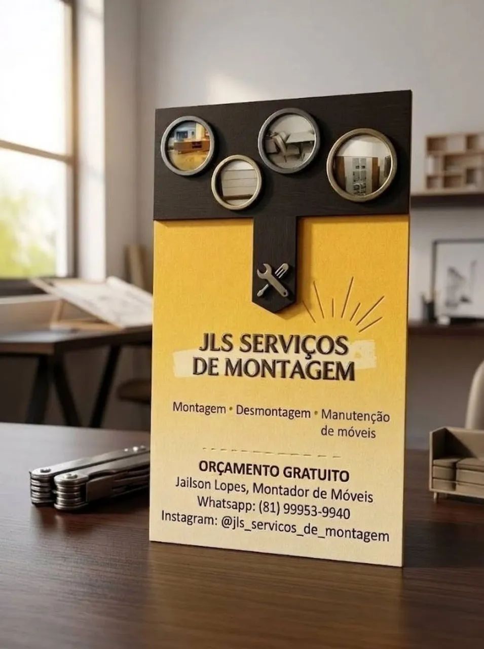 Montador de móveis, Jailson Lopes 