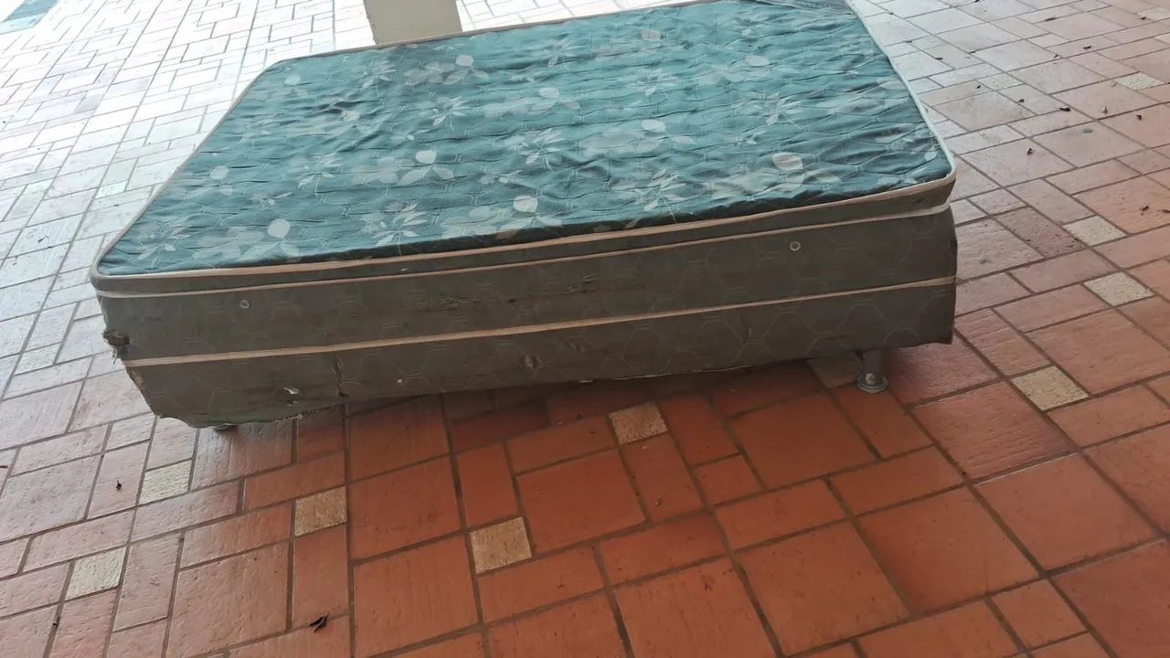 Cama box de molas conjugado reforçada  - Foto 2