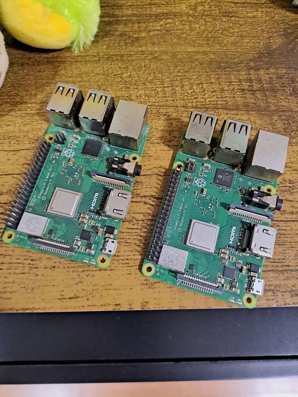 Raspberry pi 3b+ top