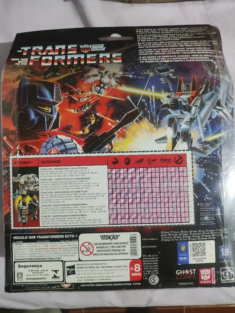 Transformers Ghostbusters Ectotron Lacrado - Foto 2