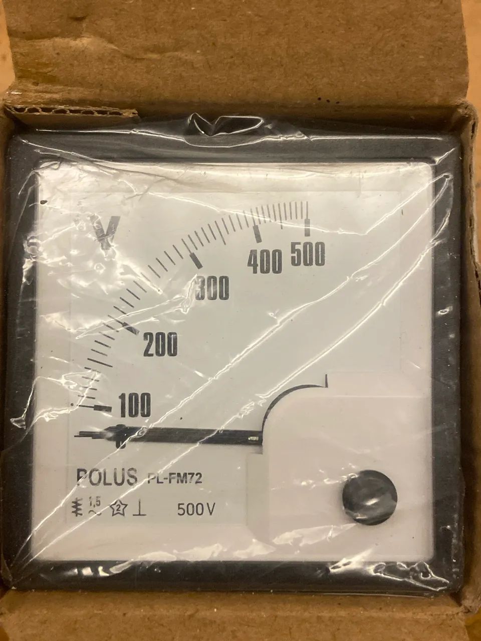Voltímetro Analógico 500v 96x96mm