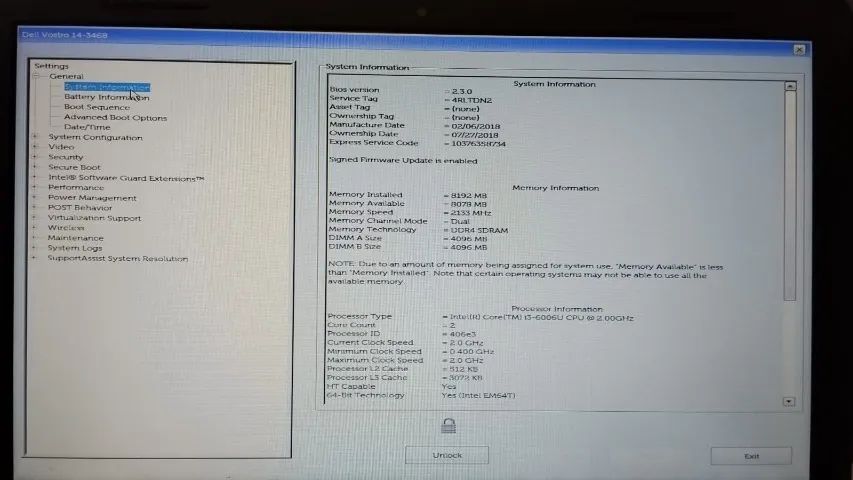 Notebook Dell Vostro 3468 | 8GB RAM | SSD 240GB - Foto 4