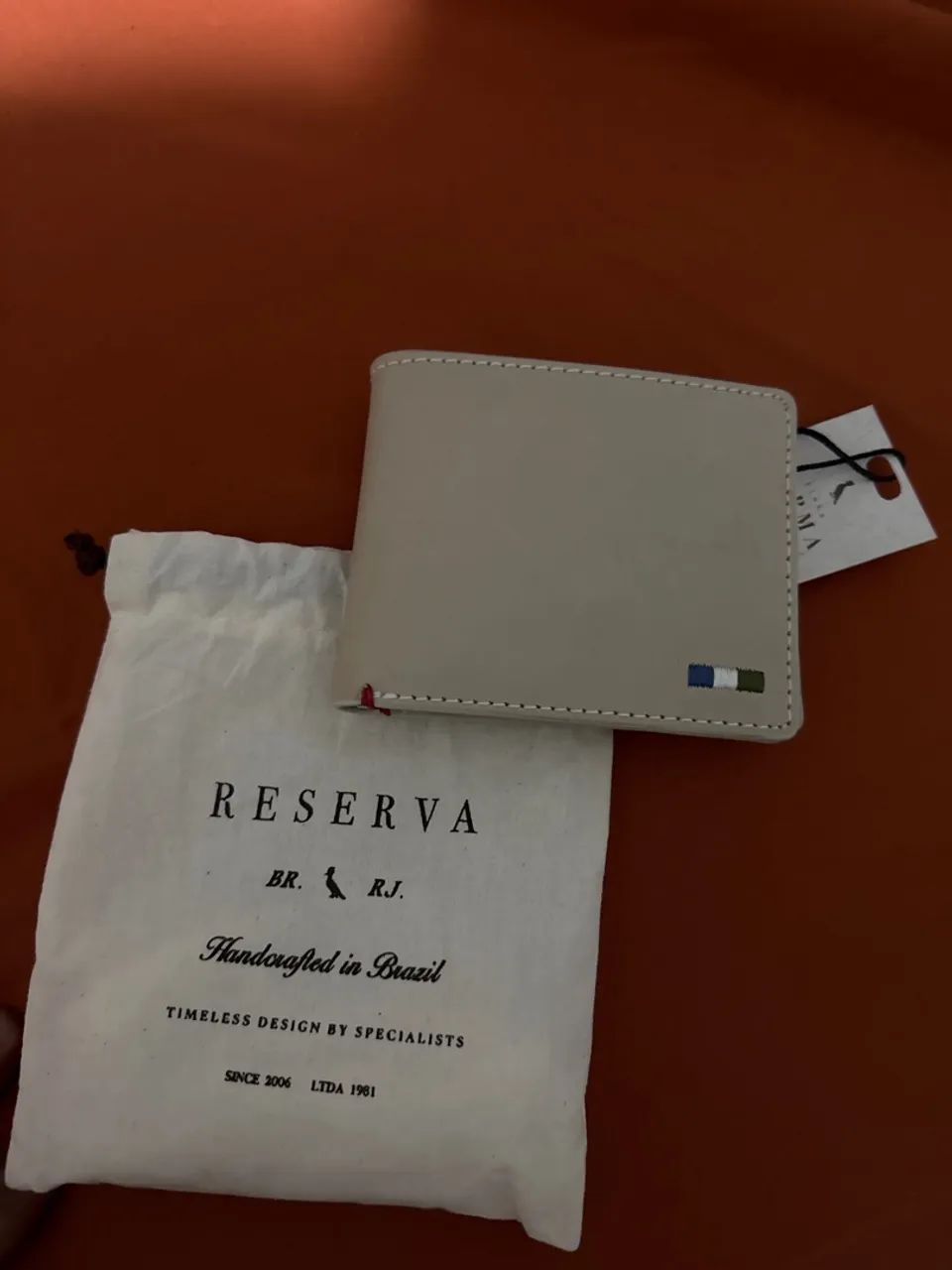 Carteira Reserva Parma Bege