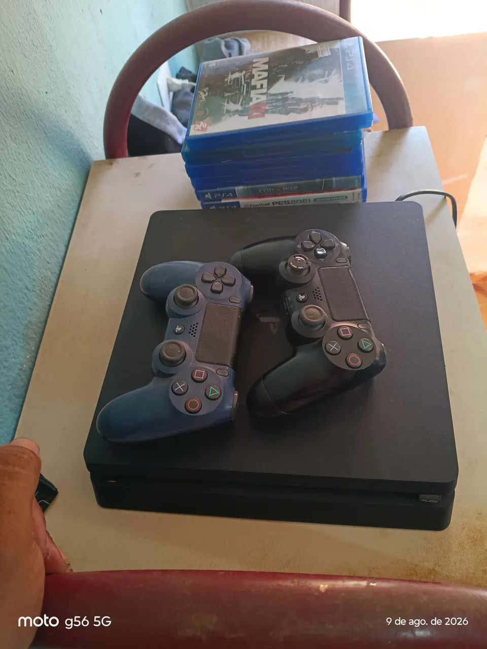  PS4 com jogos  - Foto 3