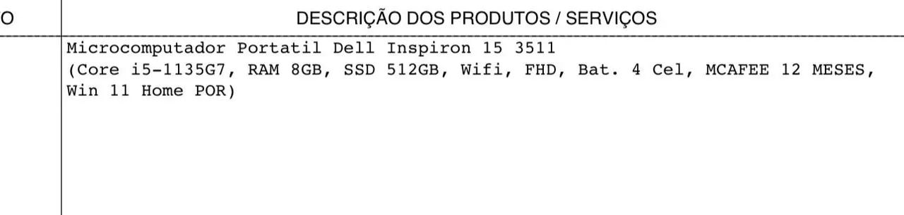 Notebook dell inspirion i5 3511 - Foto 3
