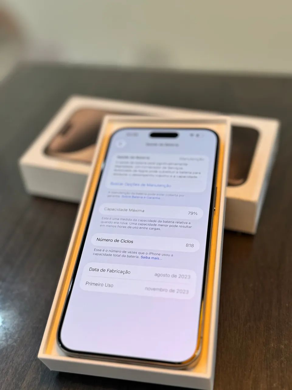 iPhone 15 pro Max 1TB raridade  - Foto 3