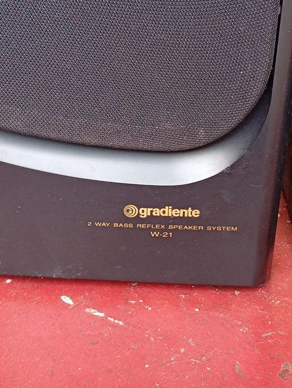 par de caixas de som vintage Gradiente Model W-21 - Foto 2