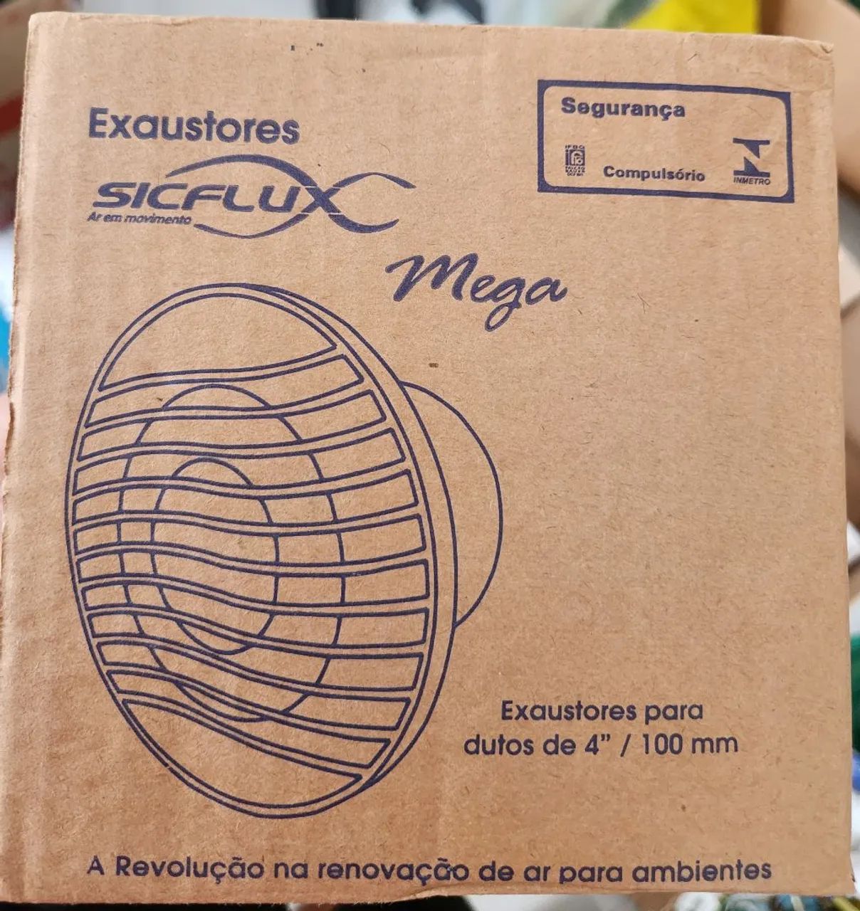Exaustor para banheiro 100mm