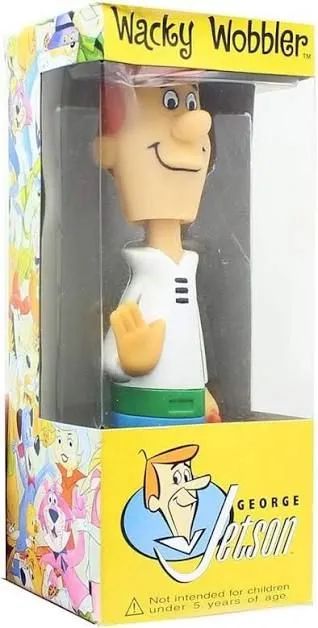 Boneco George Jetson Funko Wacky Wobbler The Jetsons Hanna Barbera