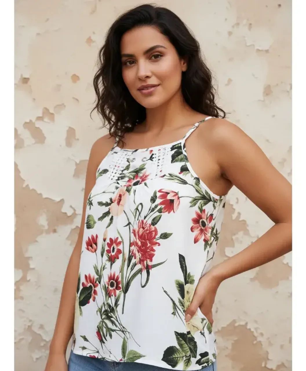 Blusa Feminina em Viscose Estampada - Foto 2