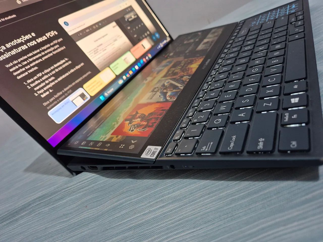 Notebook Asus Pro Duo. Duas telas - Foto 4