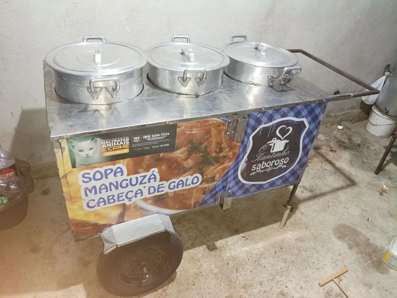 Carrinho de caldinhos e sopas  - Foto 3