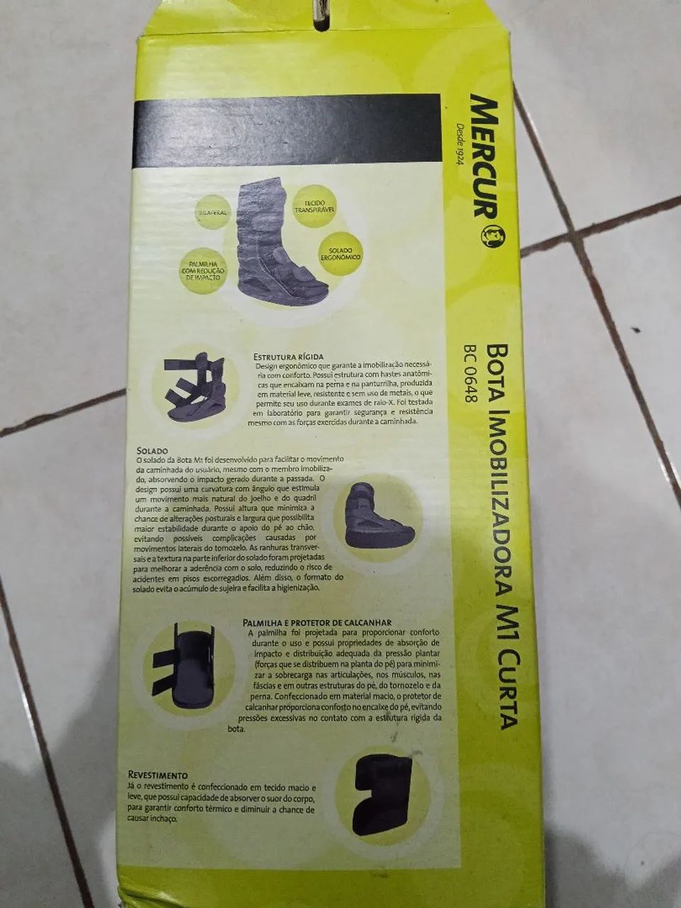 Bota imobilizadora M1  - Foto 2