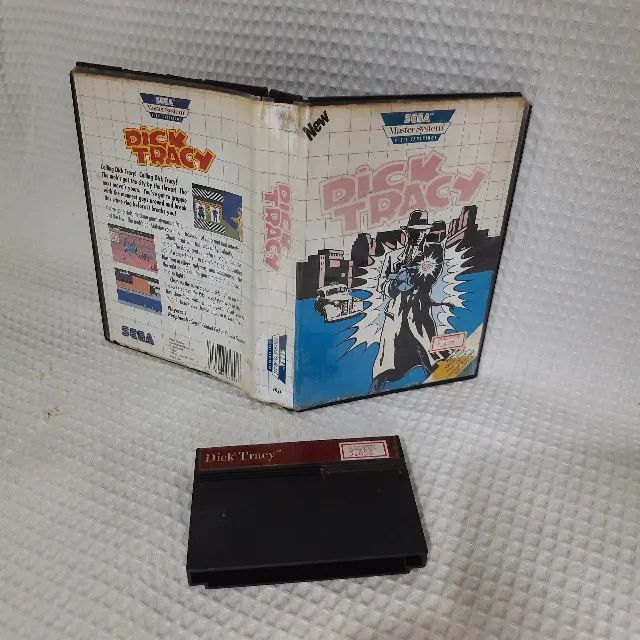 JOGO MASTER SYSTEM DICK TRACY CAIXA ORIGINAL americana