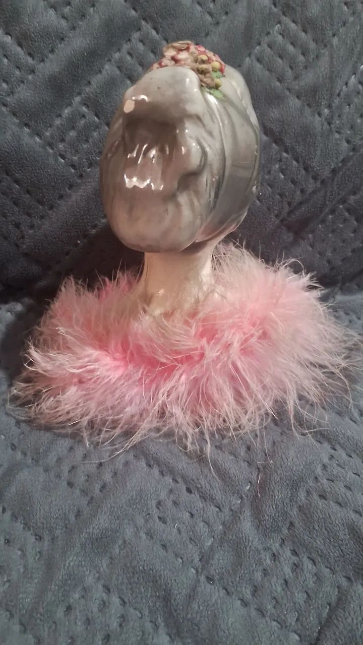 Meia boneca half dool de porcelana  - Foto 2