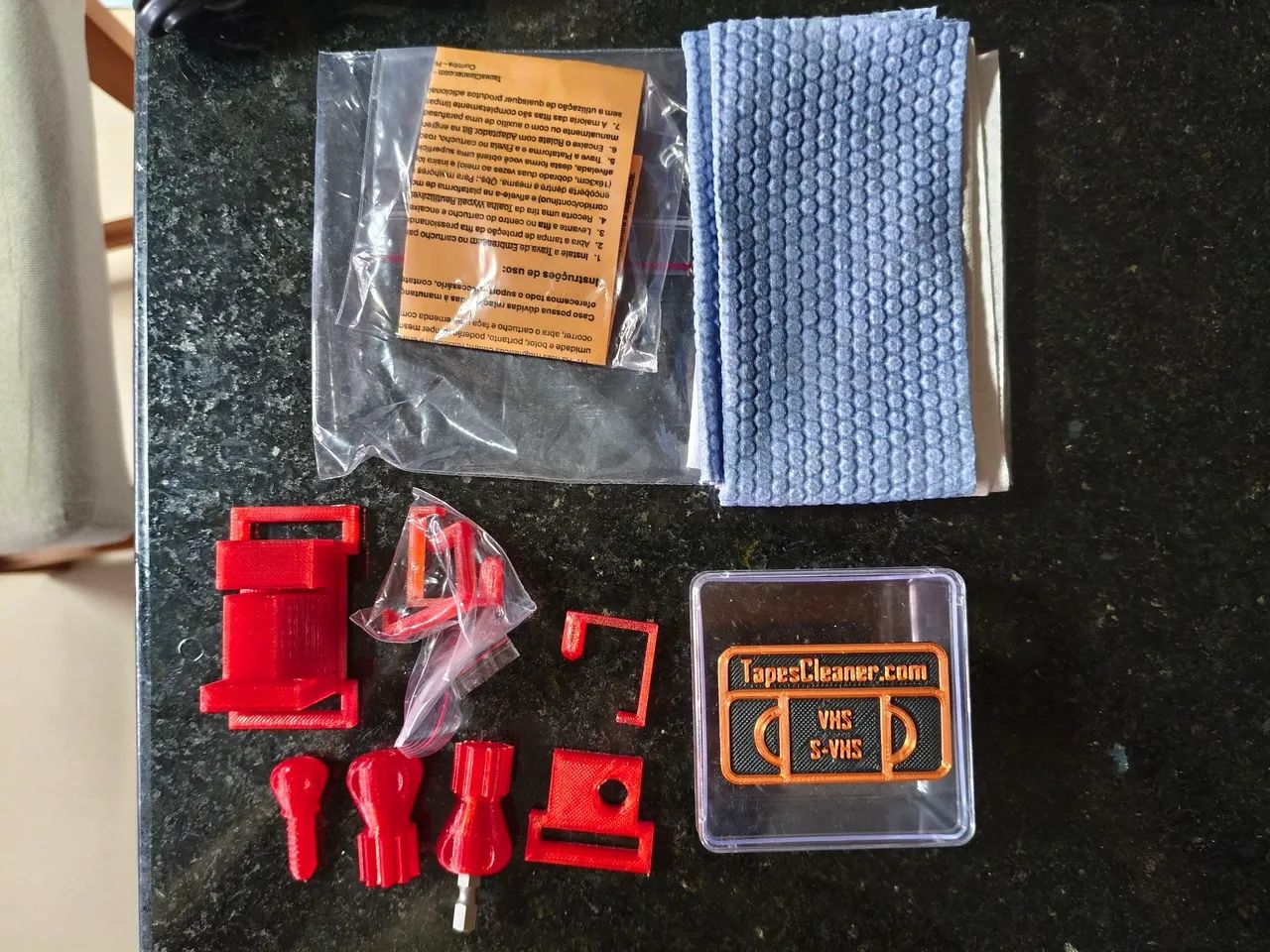 APARELHO PARA LIMPEZA FITAS VHS - Foto 3