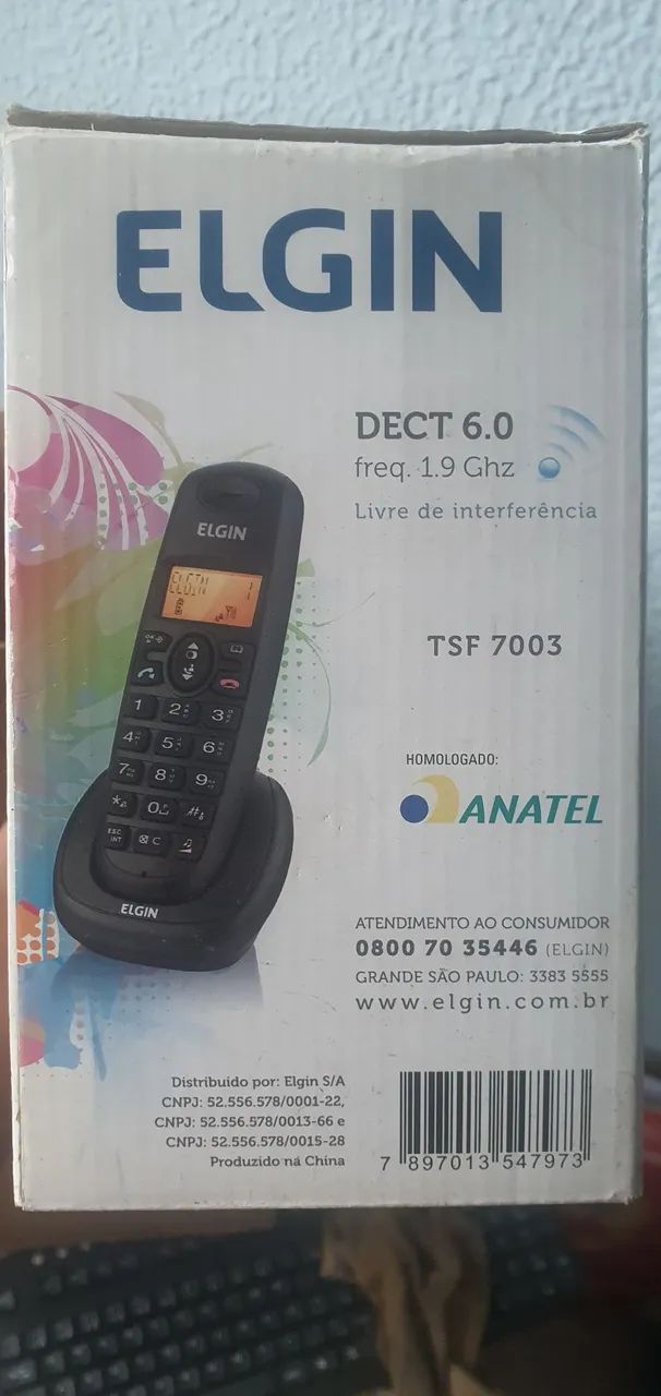 2 Telefones Sem Fio ELGIN TSF 7003 - Foto 2