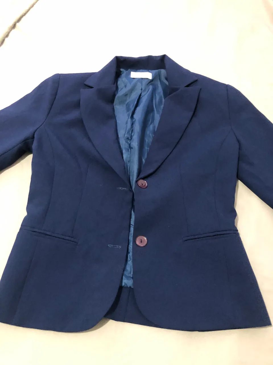 Blaser feminino Azul Marinho