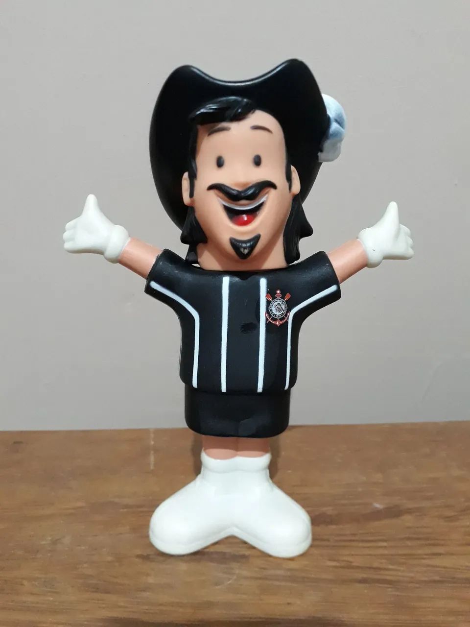Mascote do Corinthians original, boneco mascote coleção