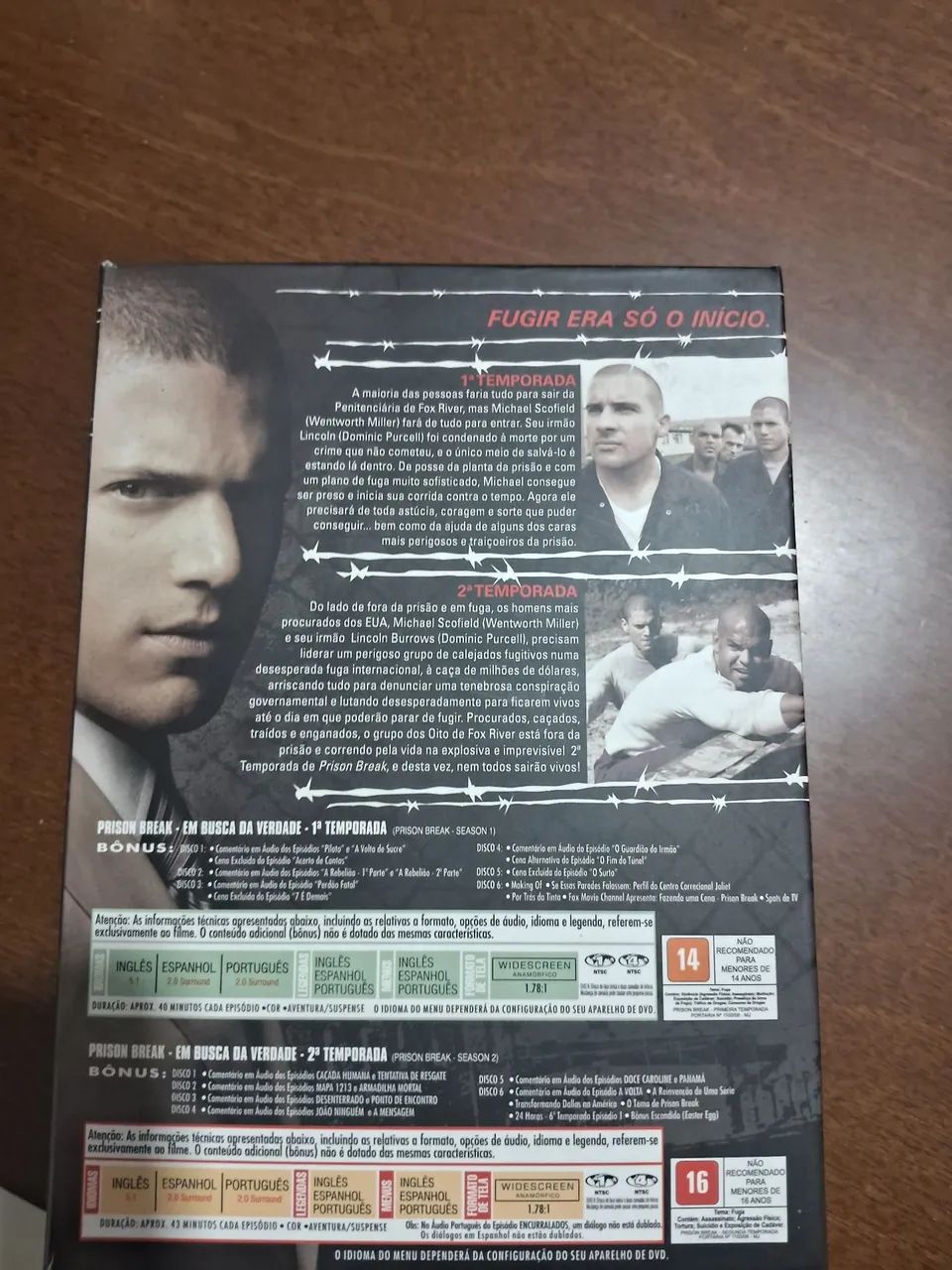 DVDS Prision Break 1 e 2 temporadas  12 discos - Foto 2