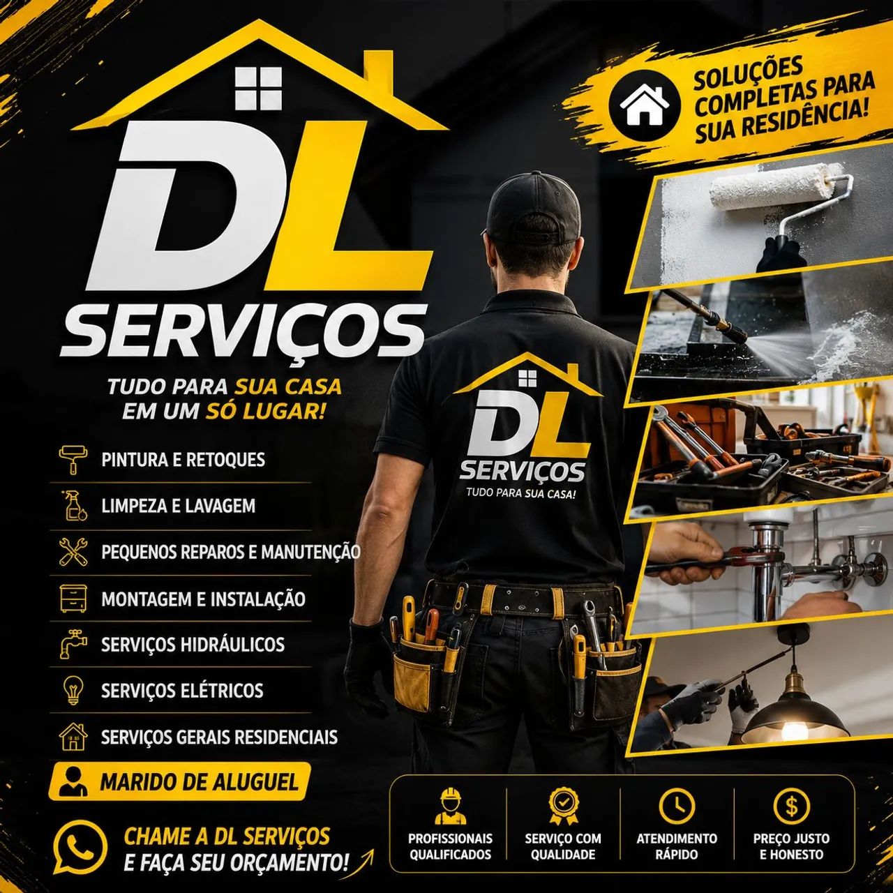 DL SERVICOS MARIDO DE ALUGUEL
