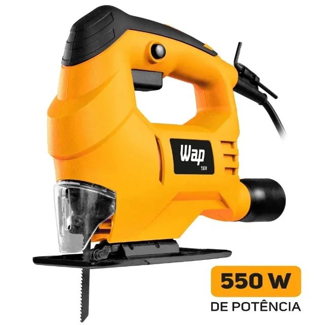 Serra Tico Tico Wap 550w Profissional Corte Preciso Rápido Madeira Aço 220V + Jogo Serras - Foto 2