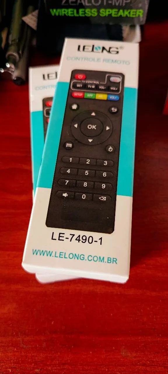 Controle de tvbox.