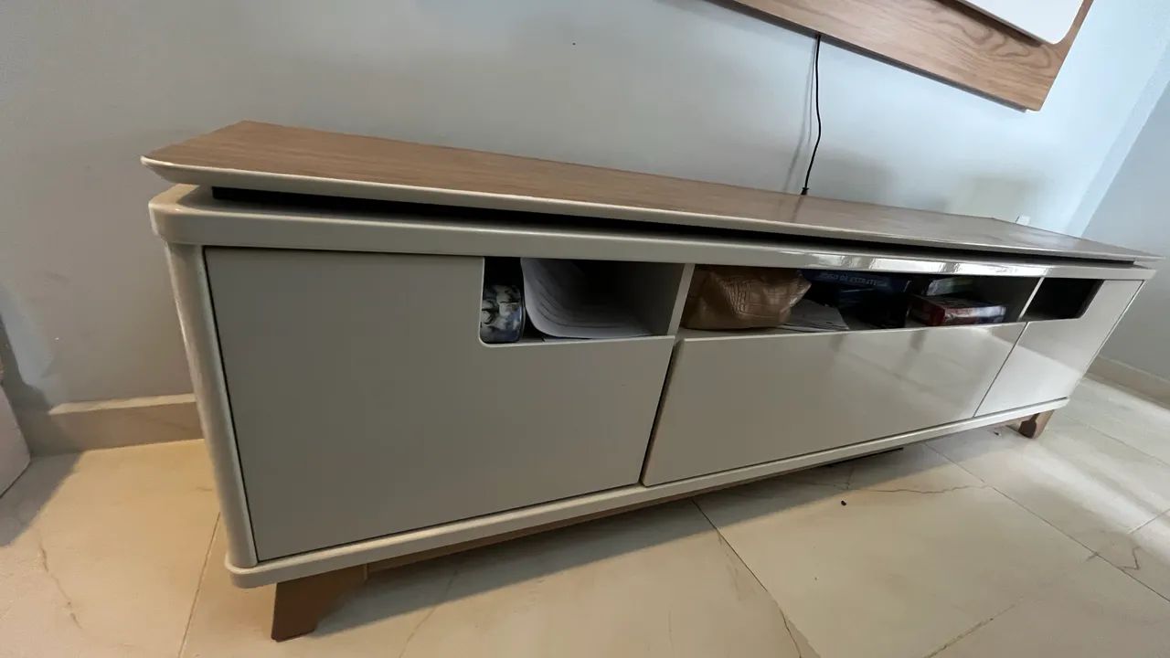 Rack moderno off white - Foto 2