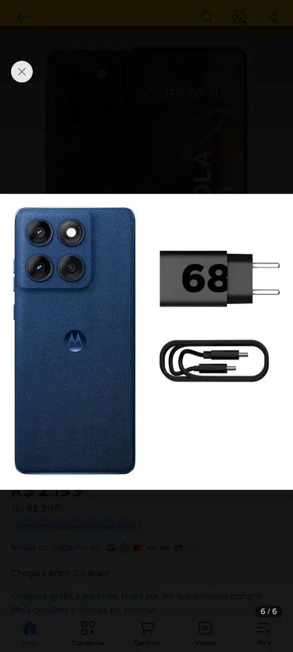 Motorola Edge 60 512GB - Foto 2