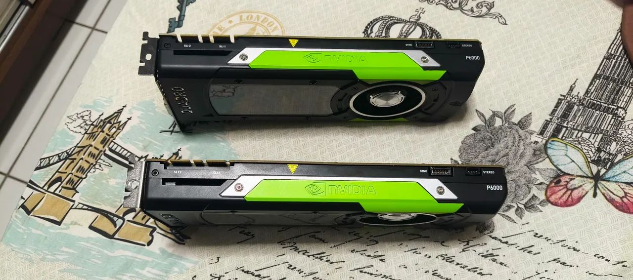 2 Placa de vídeo Nvidia quadro 24GB 