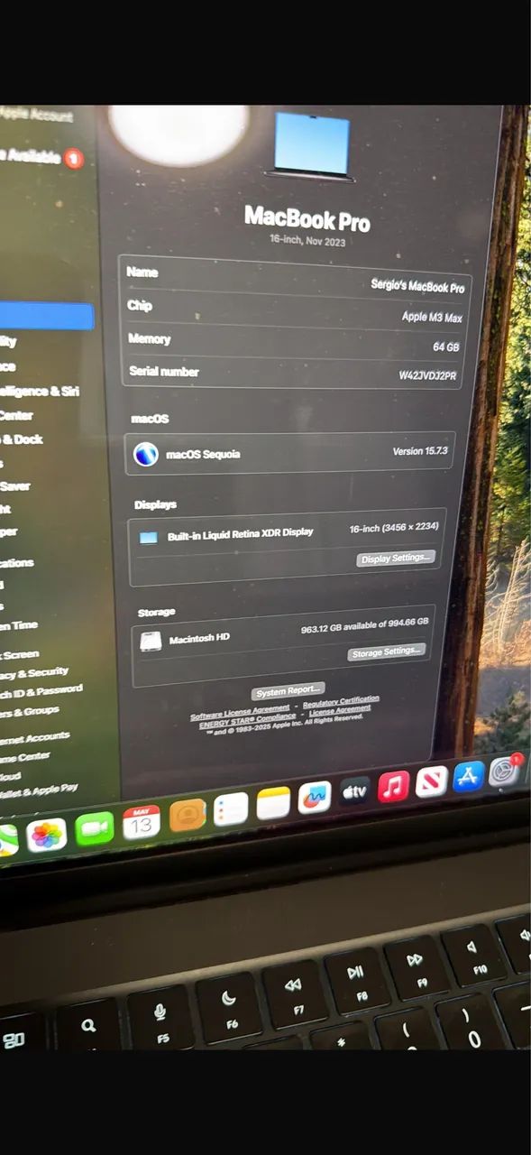Macbook Pro 2023 M3 Max 16 pol - Foto 2