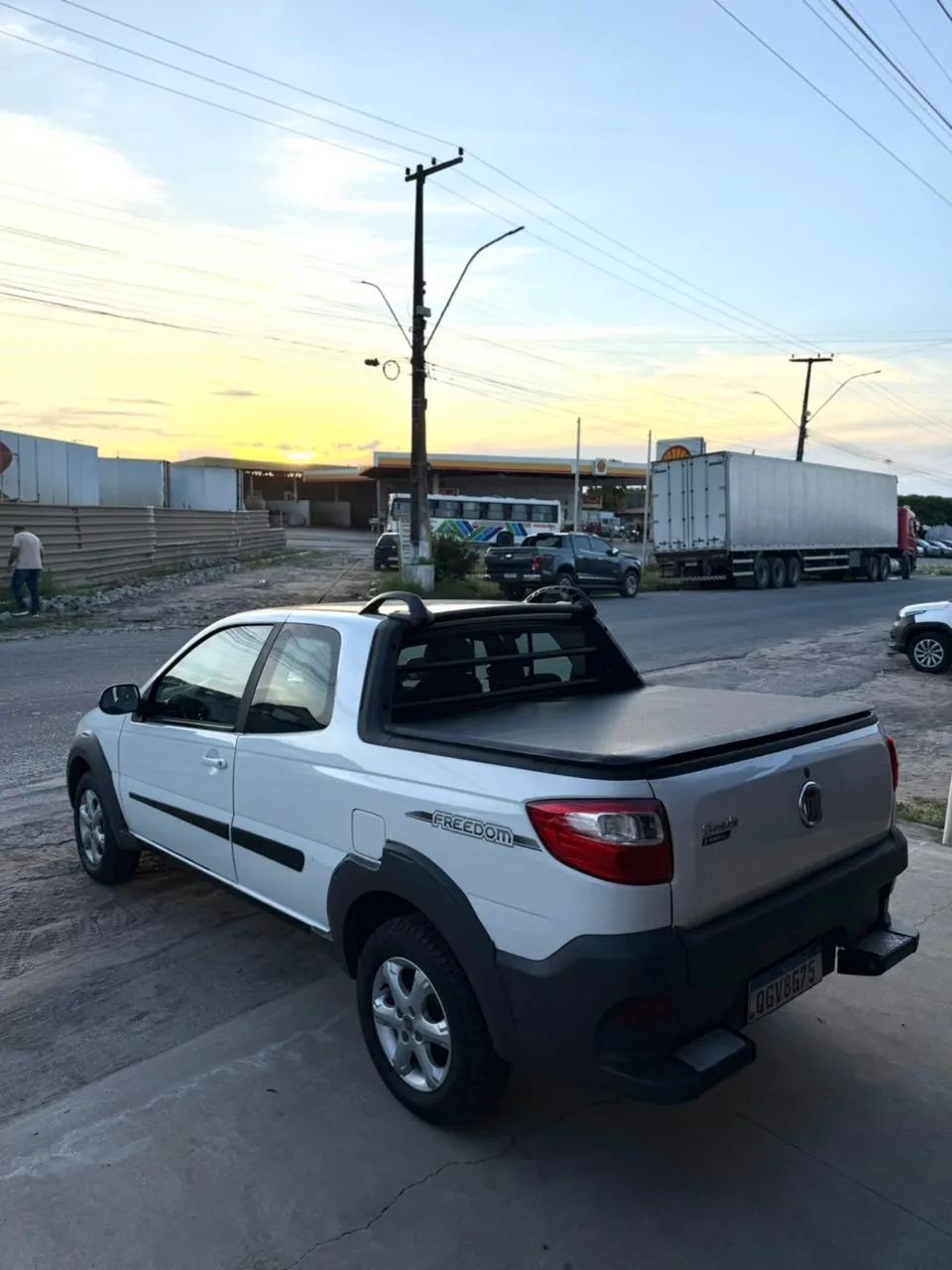 Fiat Strada Freedom 1.4 Flex 8V CD 2020 - Foto 3