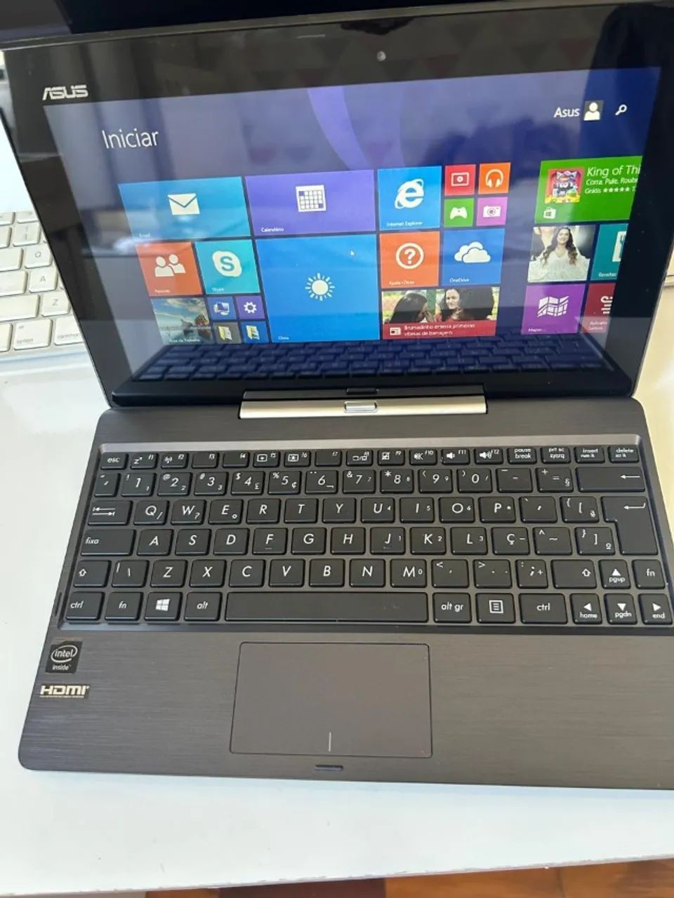 Laptop ASUS T100 Transformer de 10 polegadas, 32GB Tablet; 500GB - Foto 4