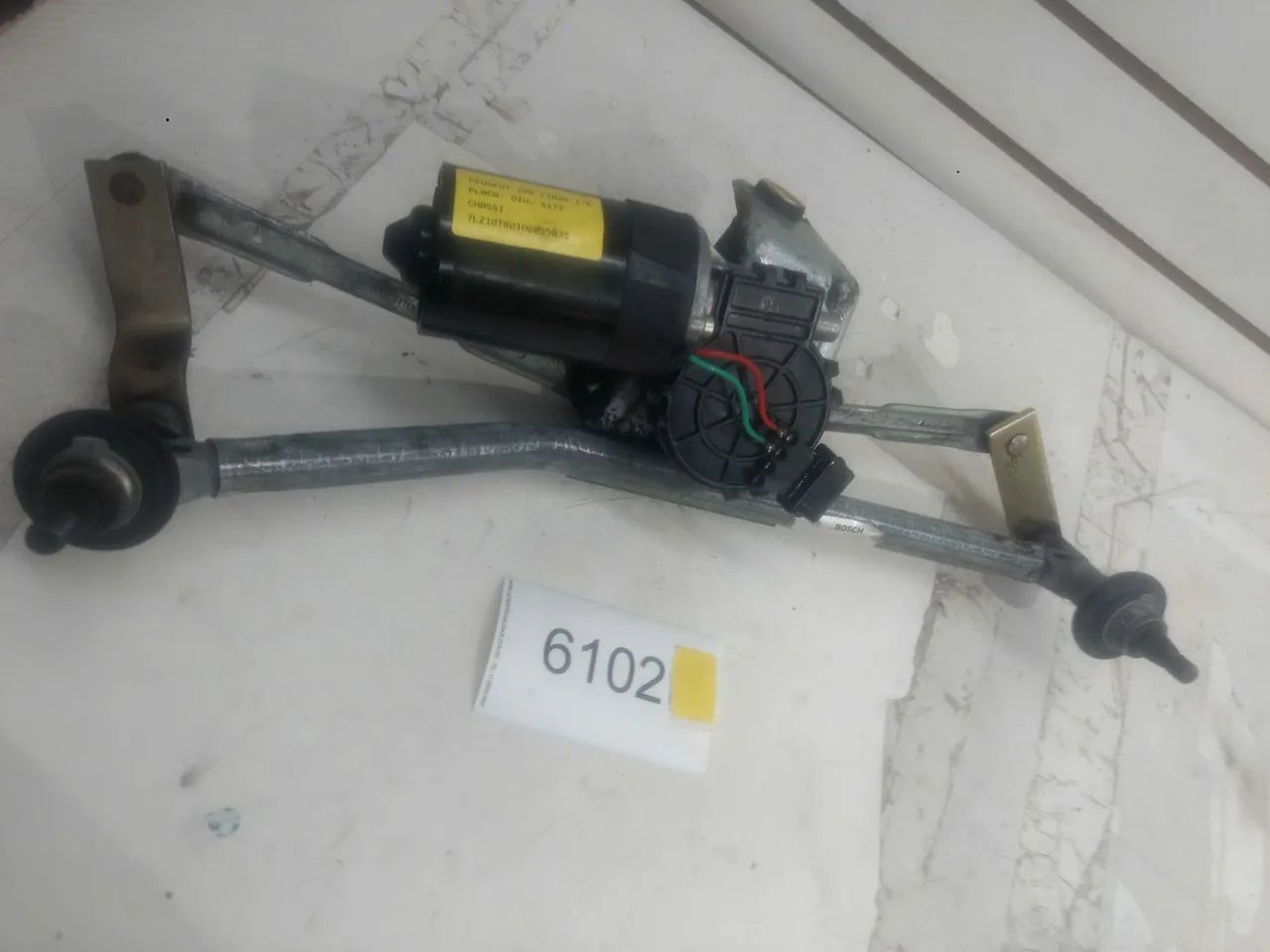 Máquina Limpador De Párabrisa Peugeot 206