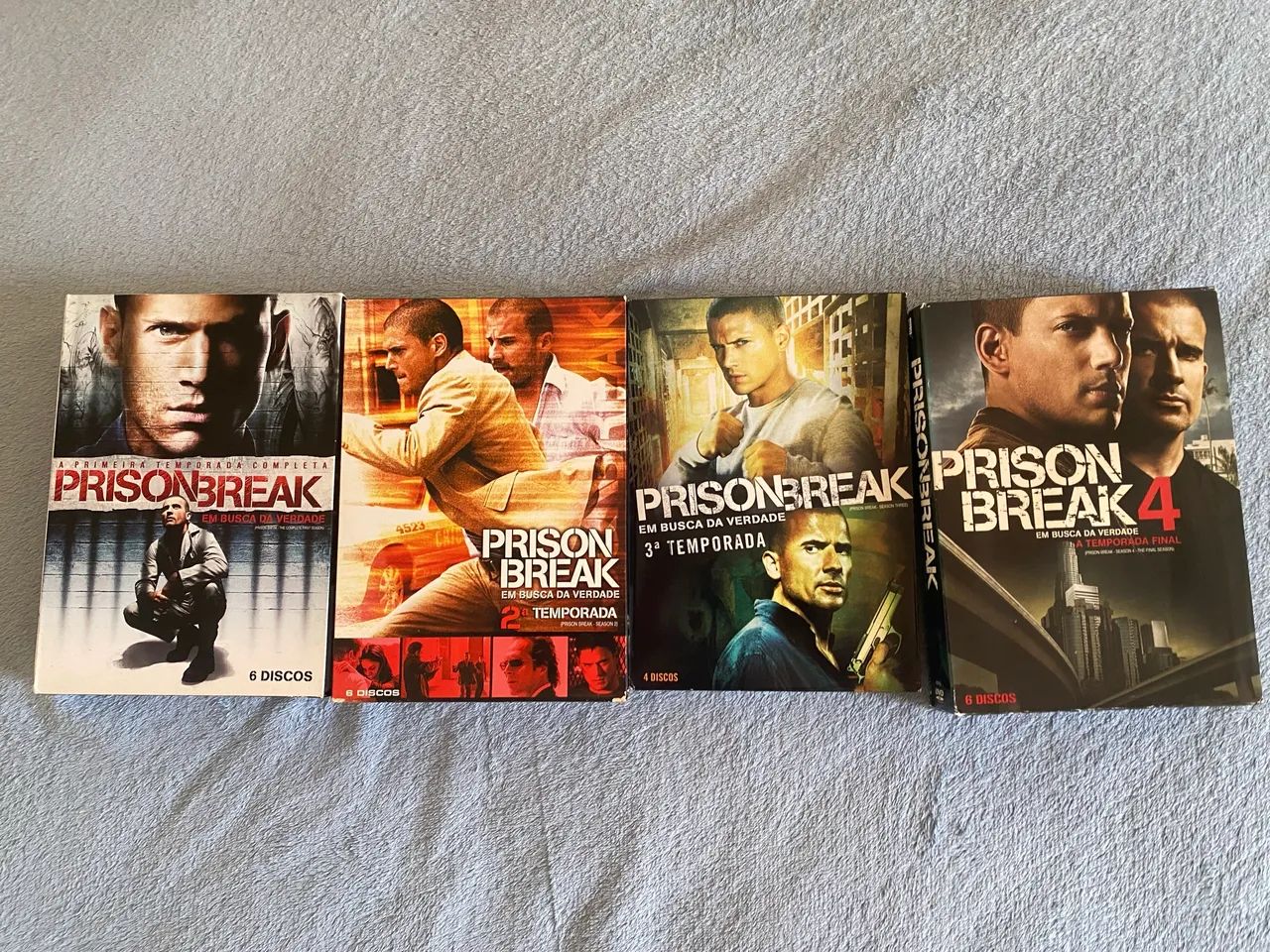 Coleção COMPLETAÇA PRISON BREAK! TODAS AS TEMPORADAS!!