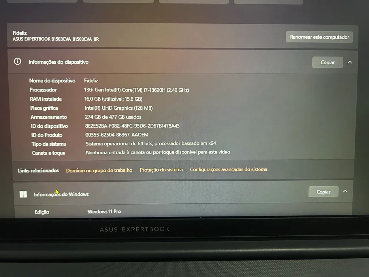 Notebook asus  - Foto 3