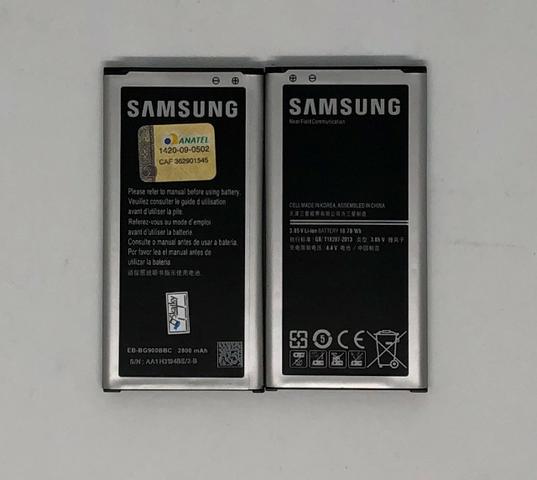 Bateria Samsung S5 Eb BG900BBC 2800mAh Nova e Original Garantia de 30 dias