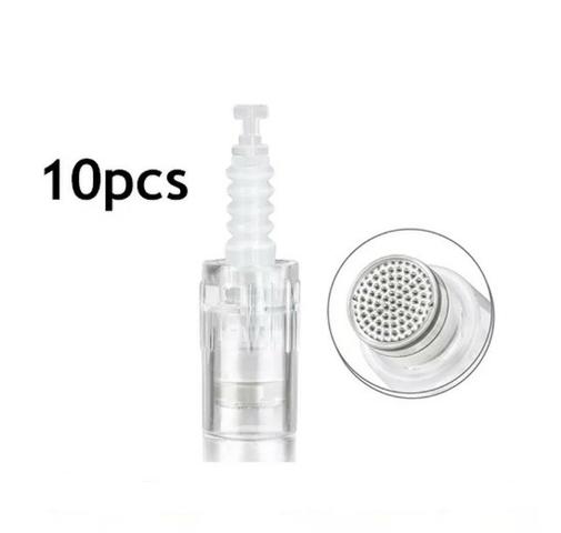 Kit 10 Cartuchos P/ Dermapen Ou Dr. Pen Nano Agulhas Bb Glow