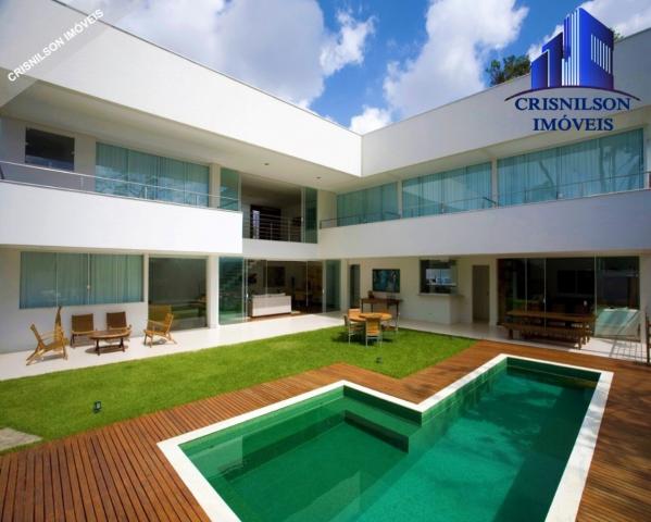 Casa à venda alphaville i salvador , r$ 3.400.000,00, 5 suítes, piscina, projeto sidney qu - Foto 4