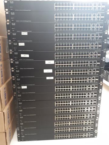 Switch Cisco SF300 24 portas 10/100 Gerenciavel