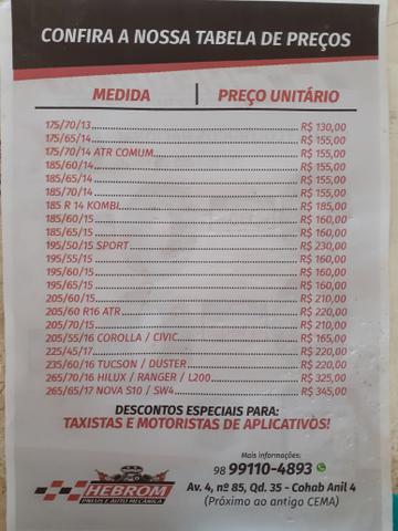Pneu # tem moldelo atr / modelo sporting - Foto 2