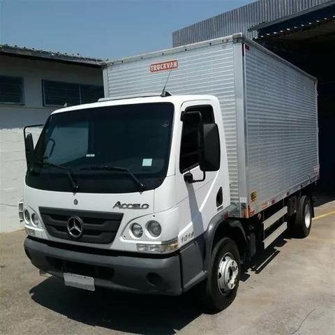 Mb Accelo 1016 Ano 2015 C/ Baú 4,20 Metros