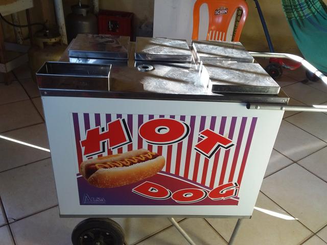 Carrinhode cachorro quente ( novo )